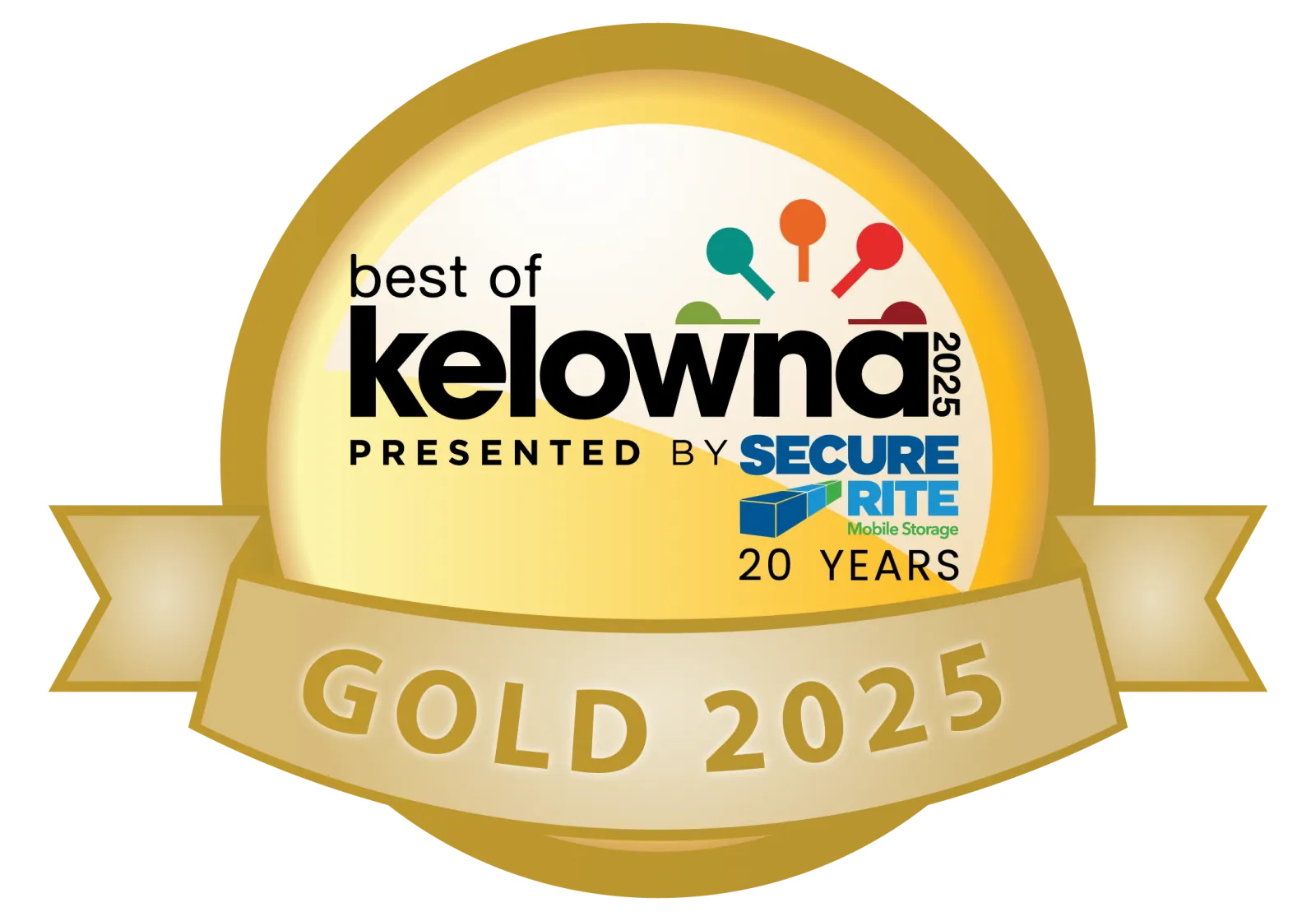 Best of kelowna empire landscaping gold award 2025